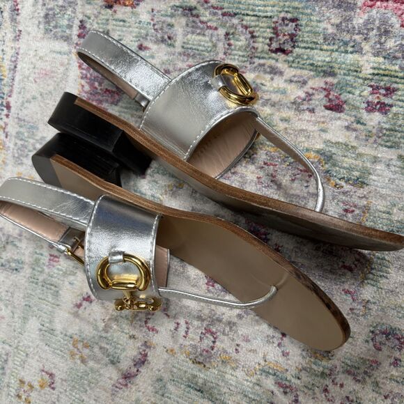 Gucci Horsebit Motif Sandals - Picture 9 of 12